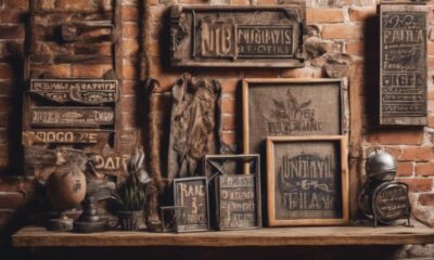 rustic wall art variety