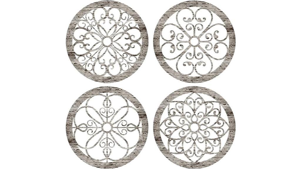 rustic wall decor set