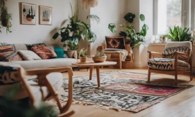 scandinavian bohemian design fusion