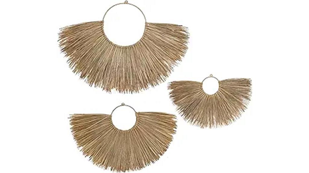 seagrass wicker wall decor