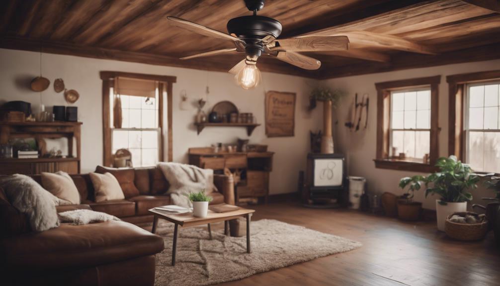 selecting ideal farmhouse ceiling fans