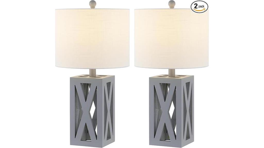 set of 2 lamps