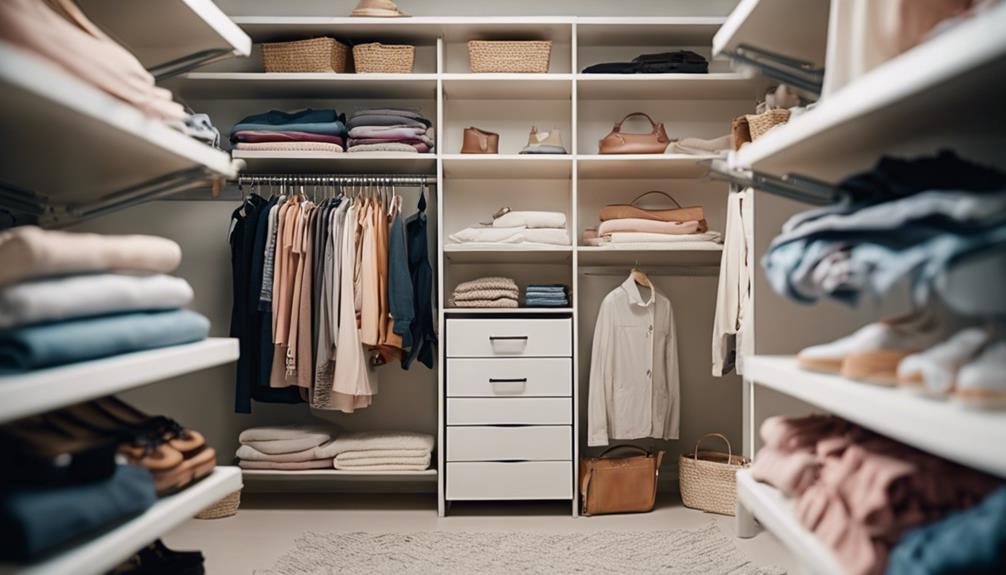 simplify your closet space