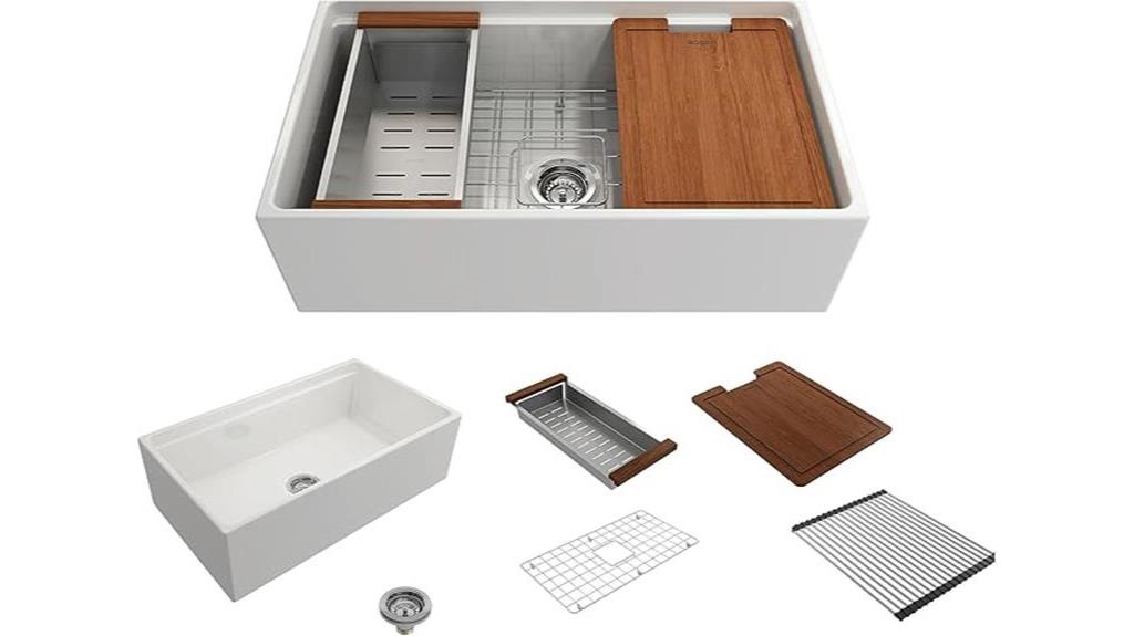 single bowl kitchen sink