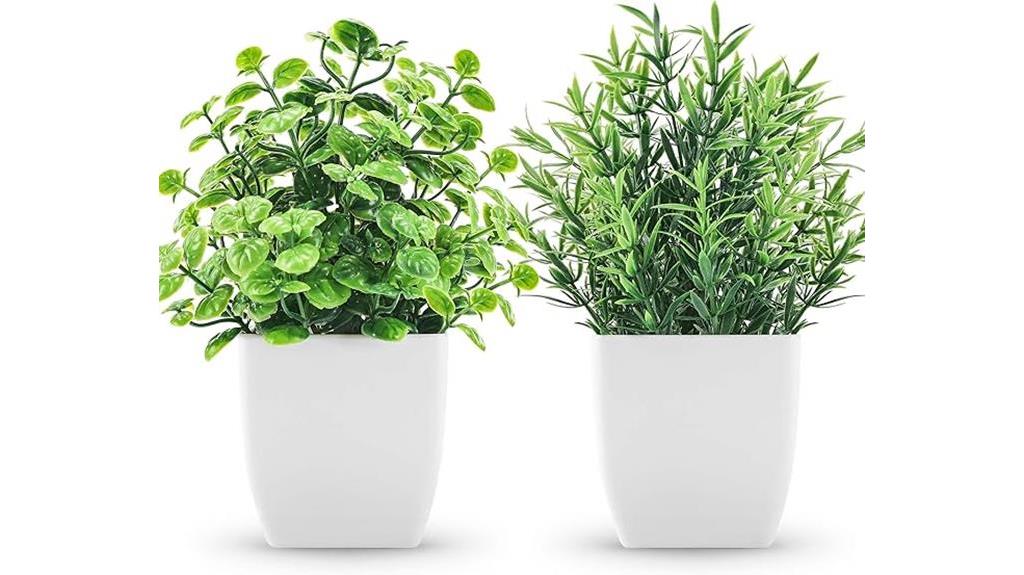 small artificial greenery packs