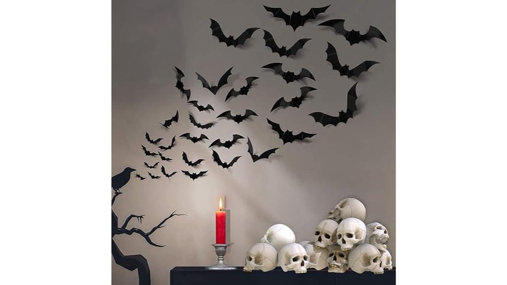 spooky diy bat decor