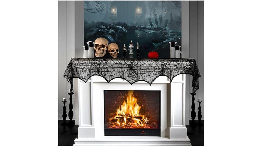 spooky fireplace decor essential