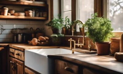 stunning farmhouse sink transformation