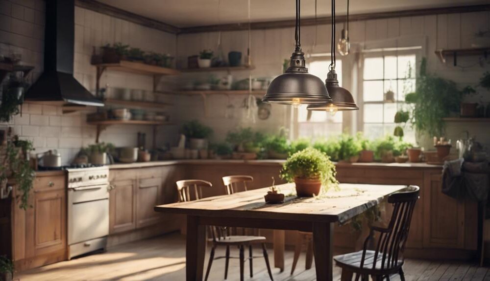 stylish farmhouse pendant lighting