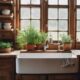 stylish farmhouse sink ideas