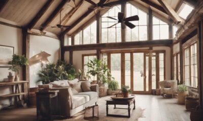 stylish functional farmhouse ceiling fan