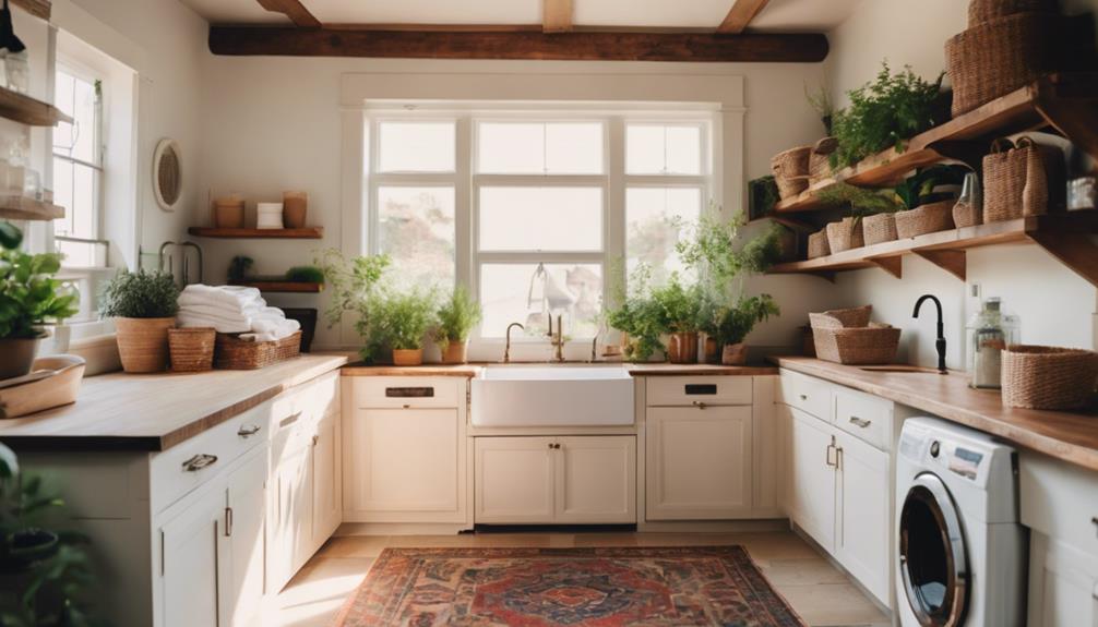 stylish functional farmhouse laundry rooms