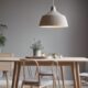 subtle scandinavian dining style