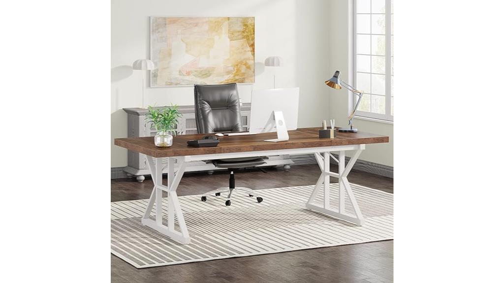 tribesigns executive desk home office