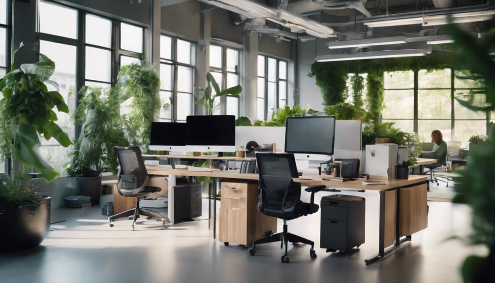 upgrade workspace with smart furnishings