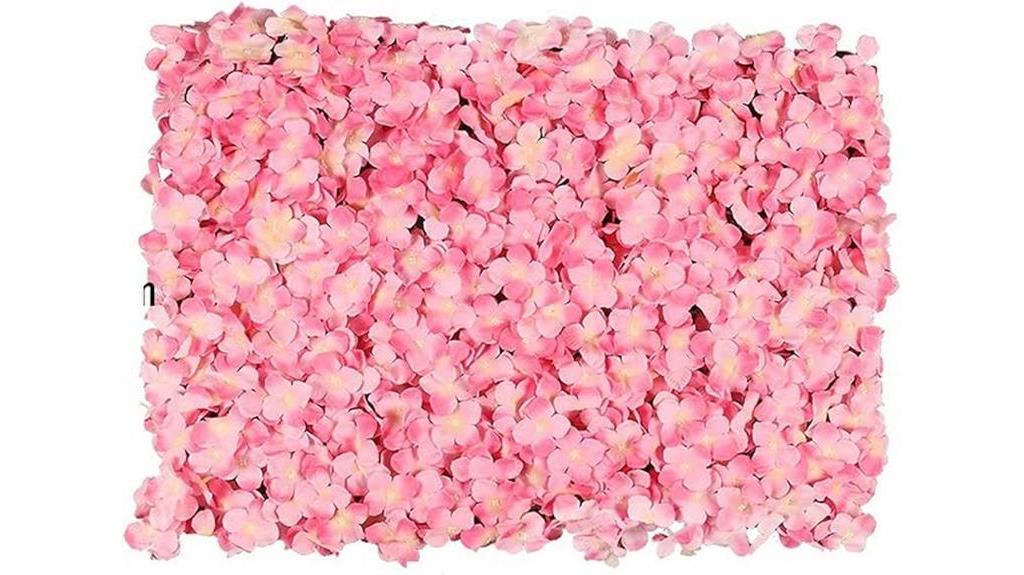 vibrant floral wall decor