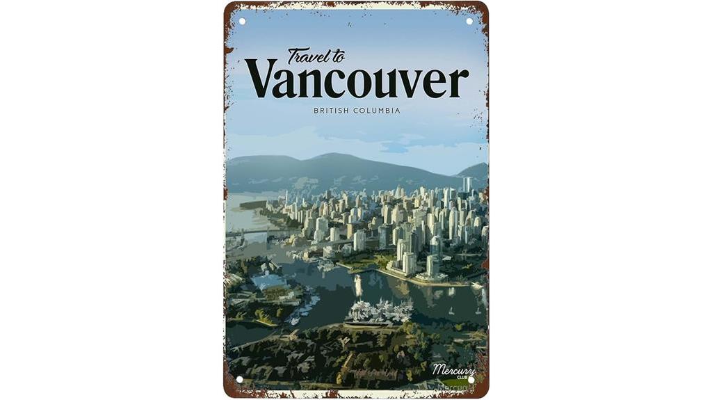 vintage vancouver signs decor