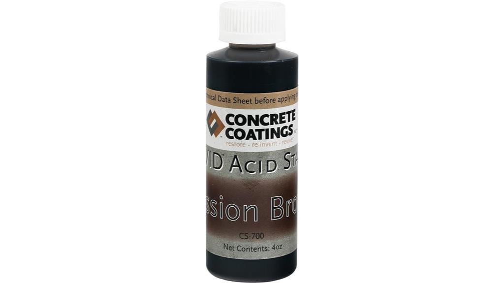 vivid acid stain concrete