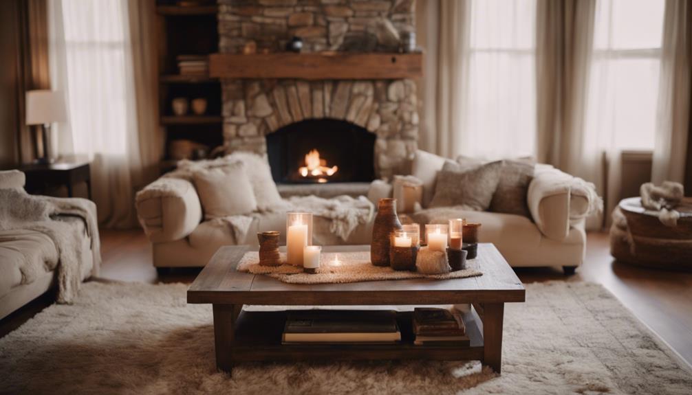 warm and inviting decor