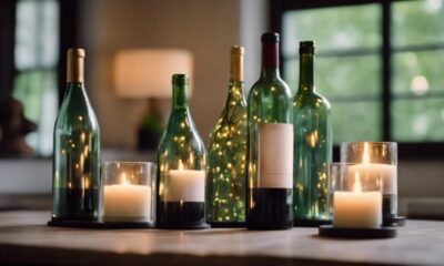 wine bottle home decor