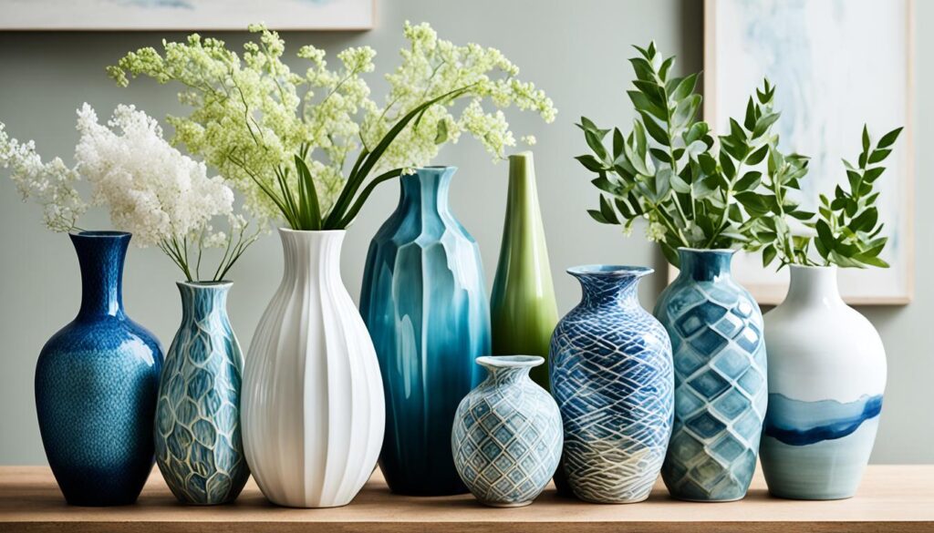 Afloral vases for unique home decor