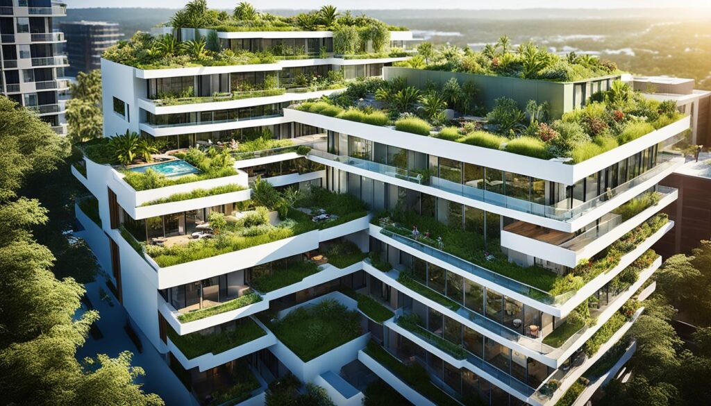 Ten Thousand luxury condos with eco-friendly amenities