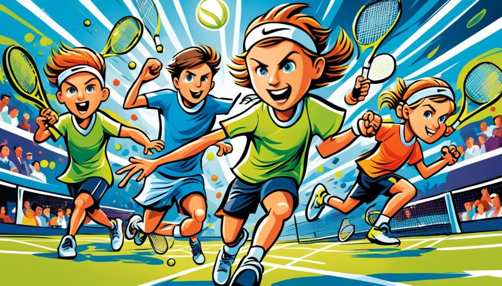 characteristics of young tennis stars