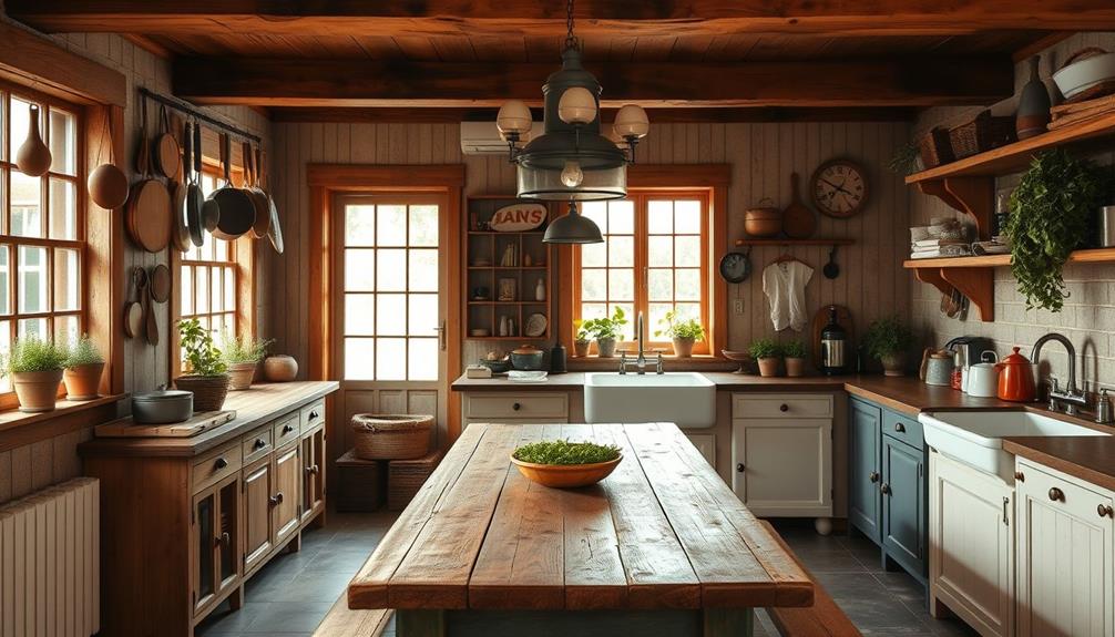 farmhouse kitchen tools decor