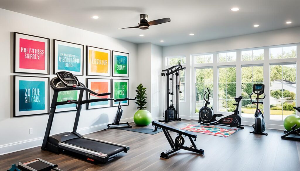 home gym atmosphere