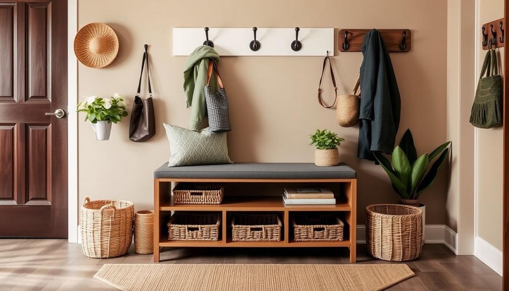 outdoor entryway organization tips