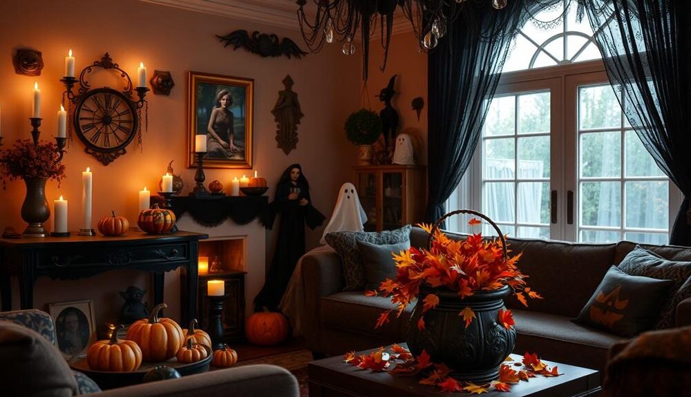 spooky decor ideas halloween