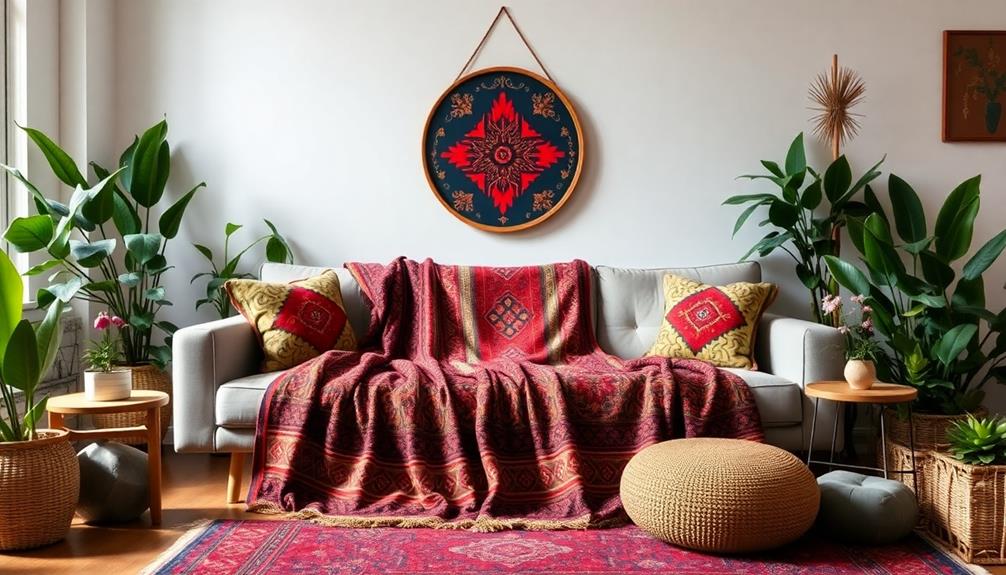 indonesian textile home style