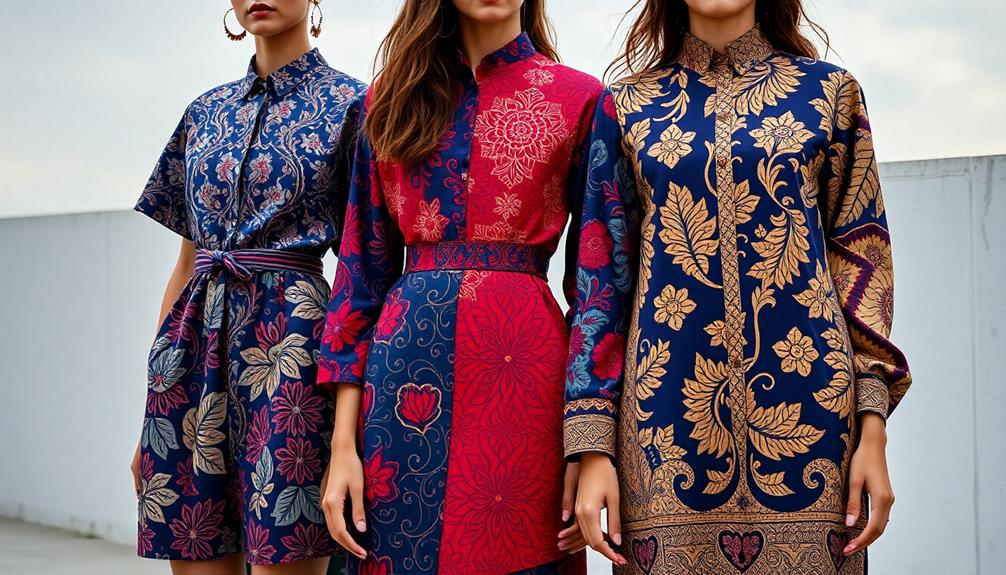 modern batik fashion trends