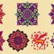 symbolic batik patterns transform space