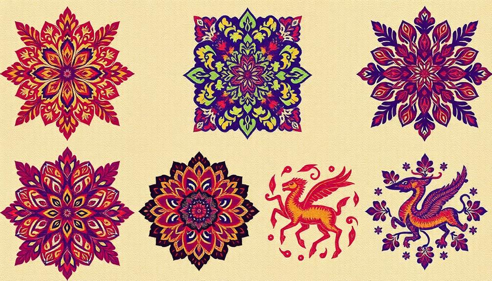 symbolic batik patterns transform space