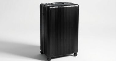 stylish innovative suitcase collaboration