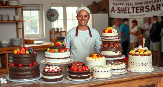 baker bakes 1 000 cakes