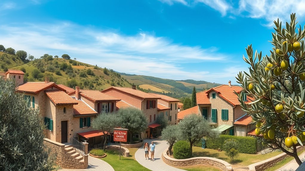 charming historic olive town