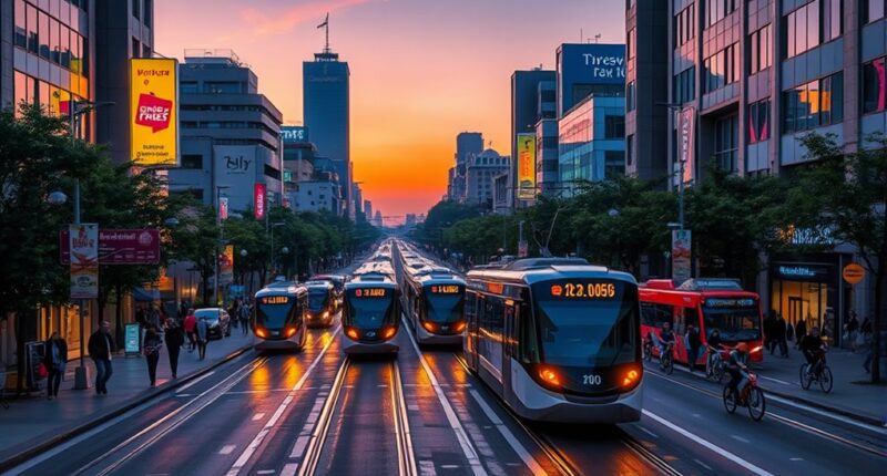 cities offering free transit