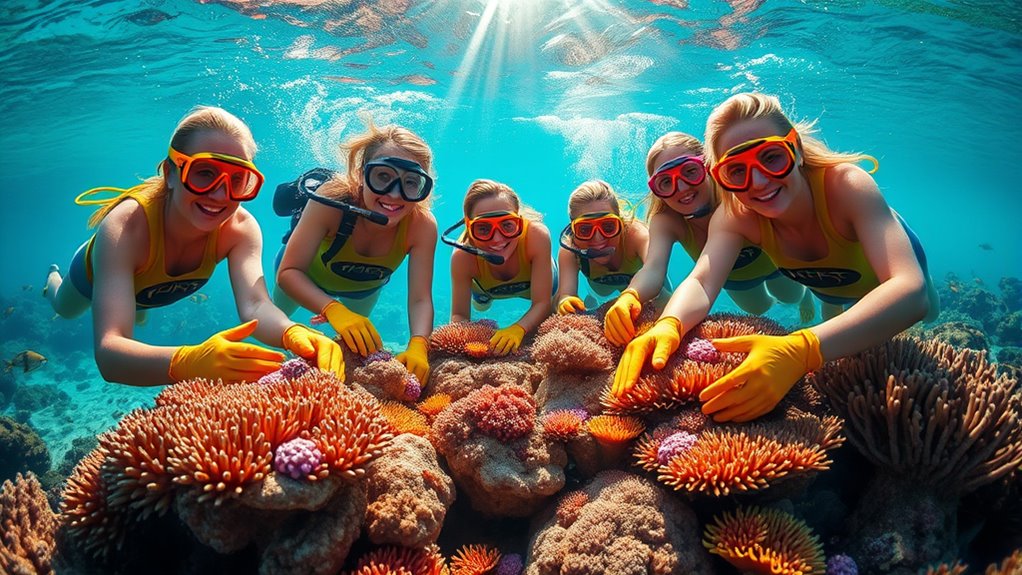 coral reef conservation travel