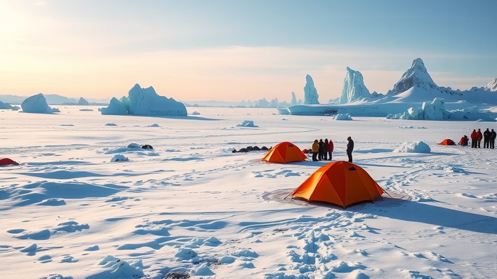 eco friendly antarctic camping adventures