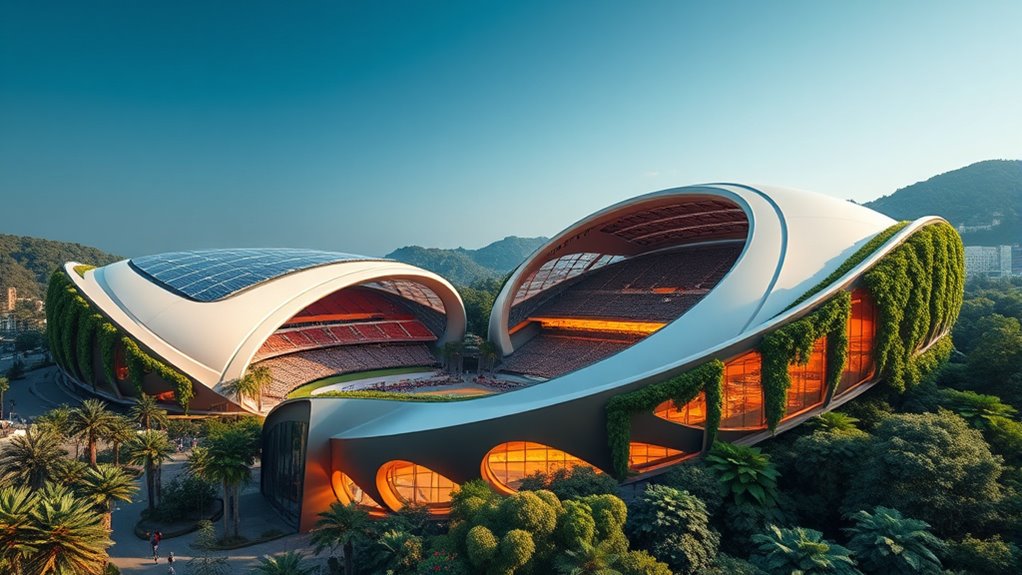 eco friendly stadium design