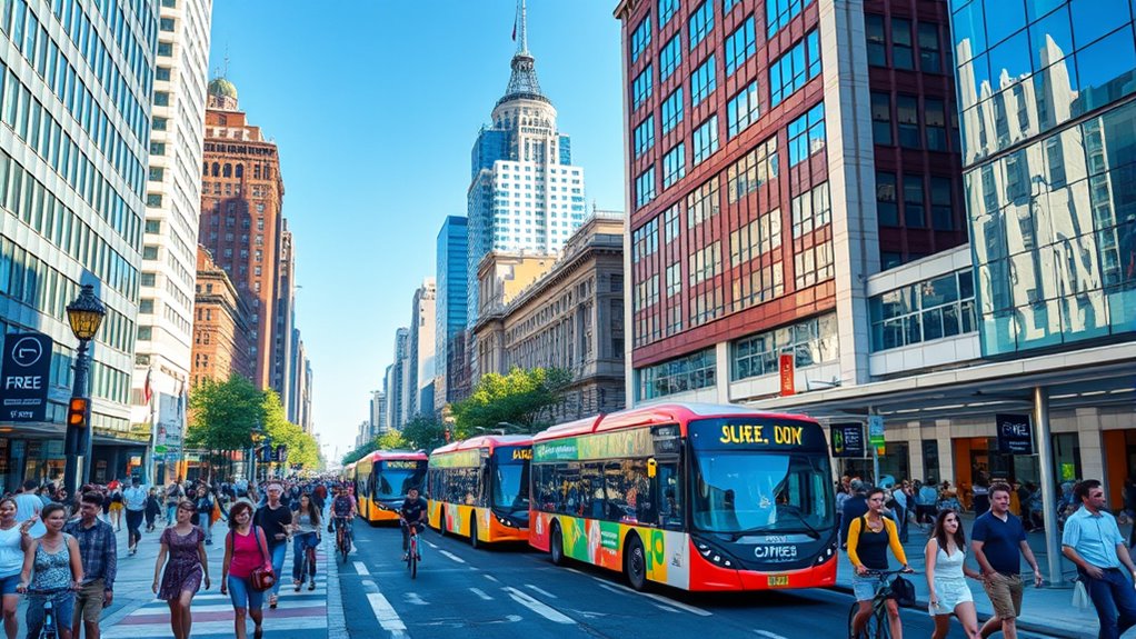 free transit improves urban mobility