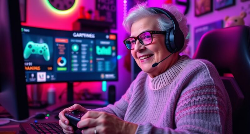grandma gamer sets record