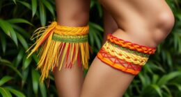 grass themed fashion accessories