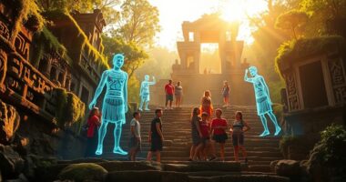 hologram guided mayan tour