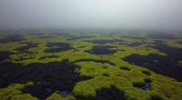 peat fire environmental threat