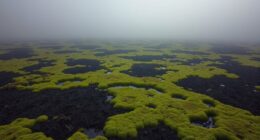 peat fire environmental threat