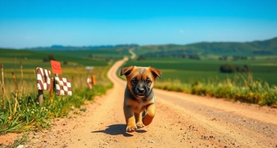 puppy finds way home