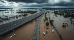 record rains cause mass evacuation